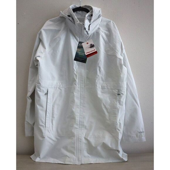Marmot 49570-080 Women’s Sz XL White Celeste EVODry Jacket - Picture 1 of 14
